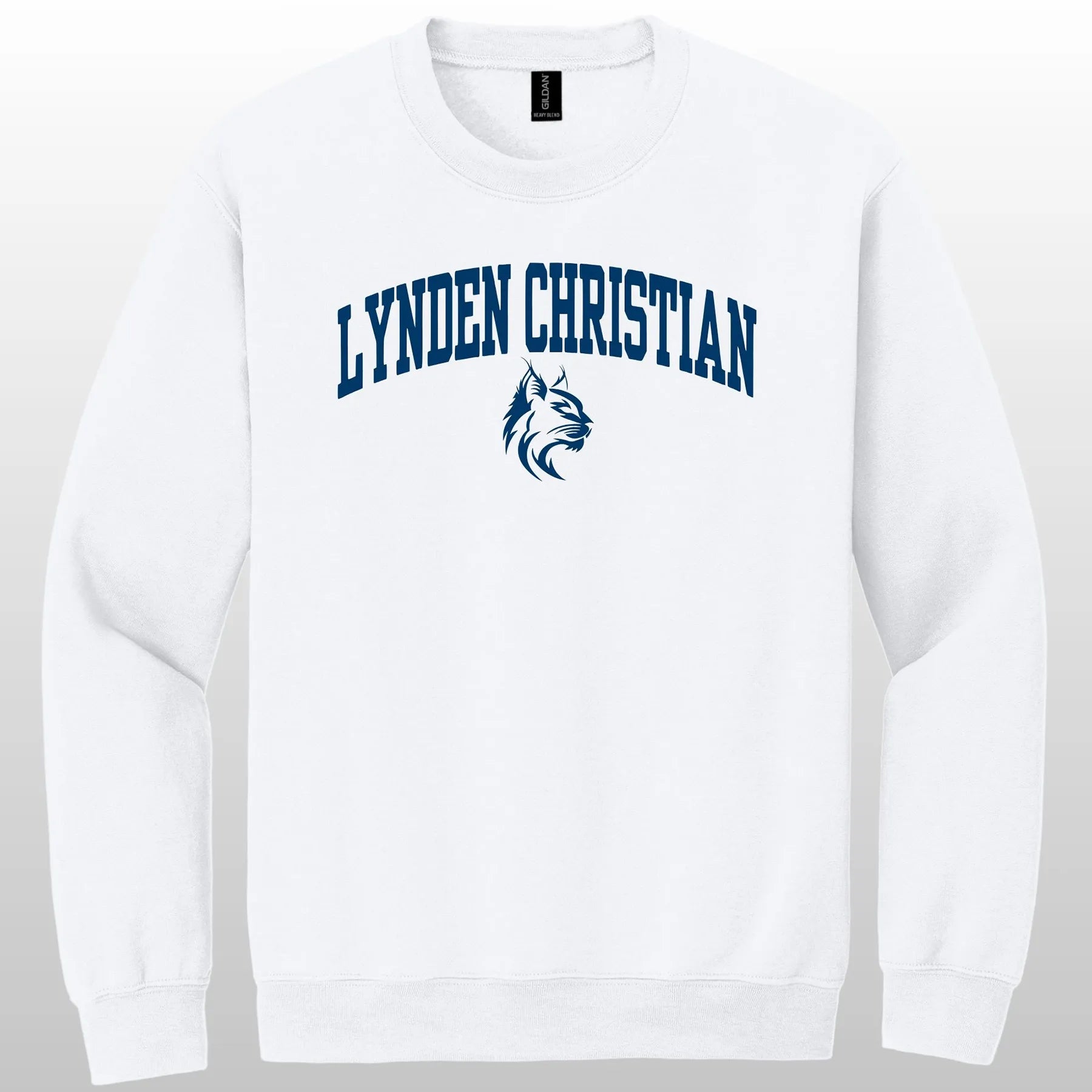 Lynden Christian Mascot Logo Crewneck Sweatshirt