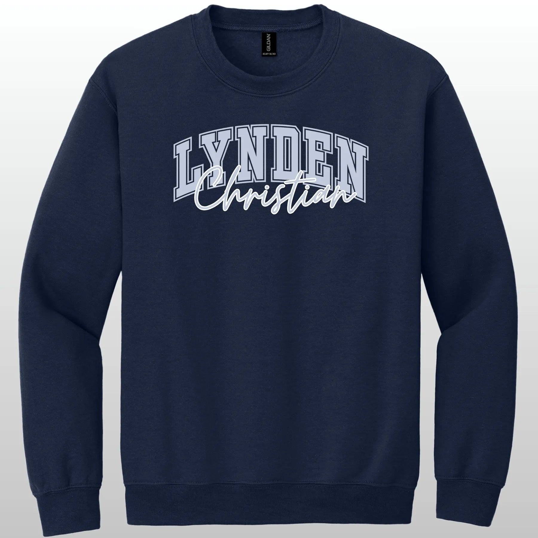 Lynden Christian Cursive Crewneck Sweatshirt