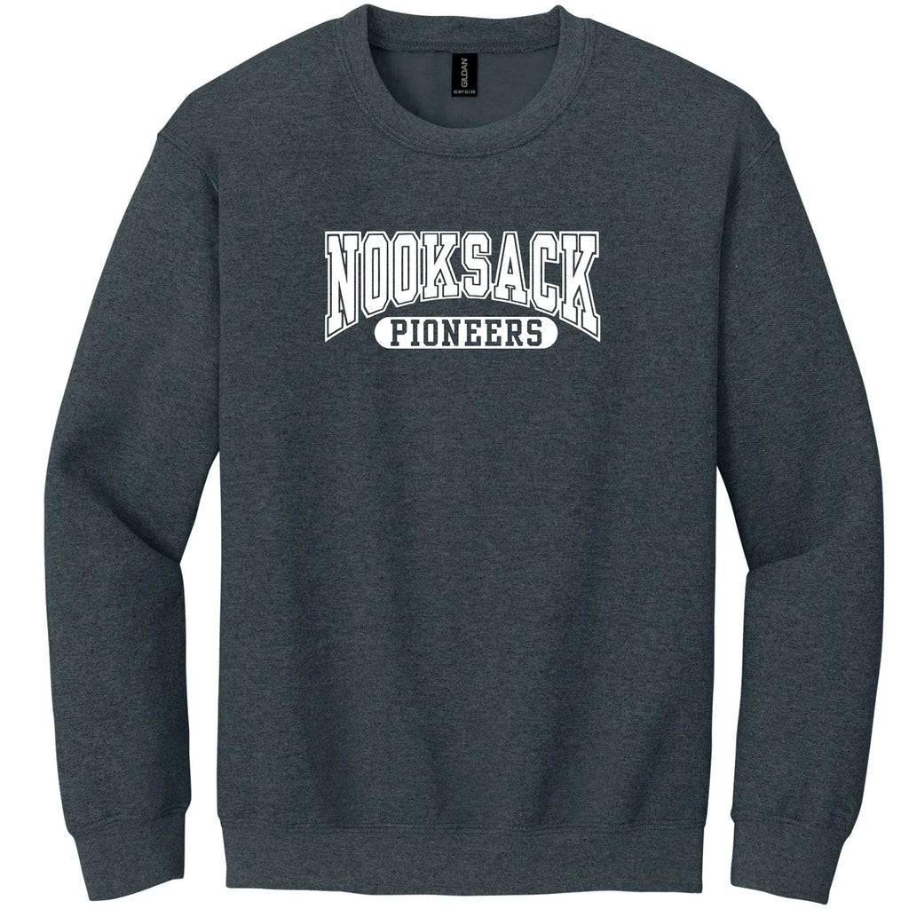 Nooksack Pioneers Arch Crewneck Sweatshirt