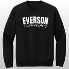 Everson Elementary Cursive Crewneck