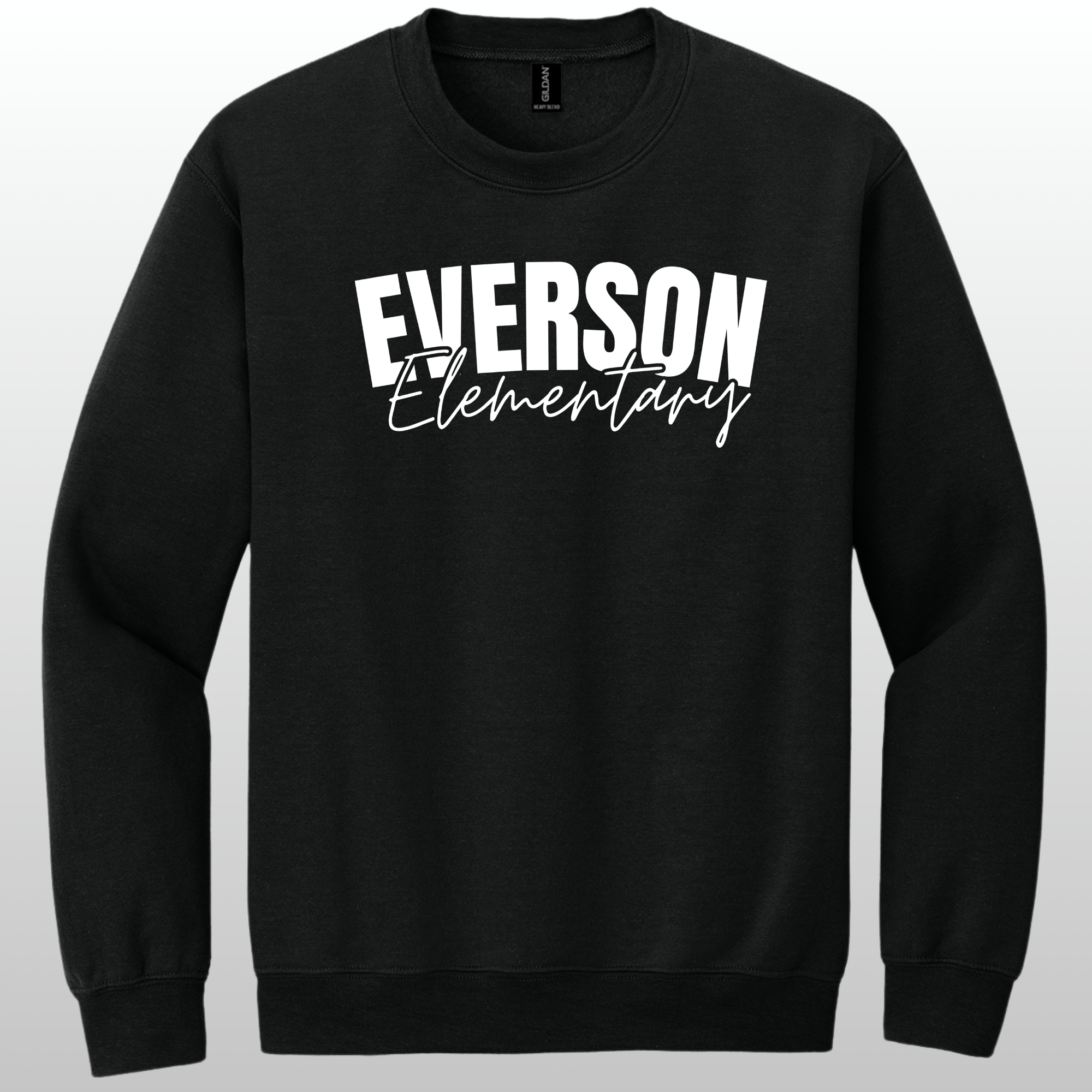 Everson Elementary Cursive Crewneck