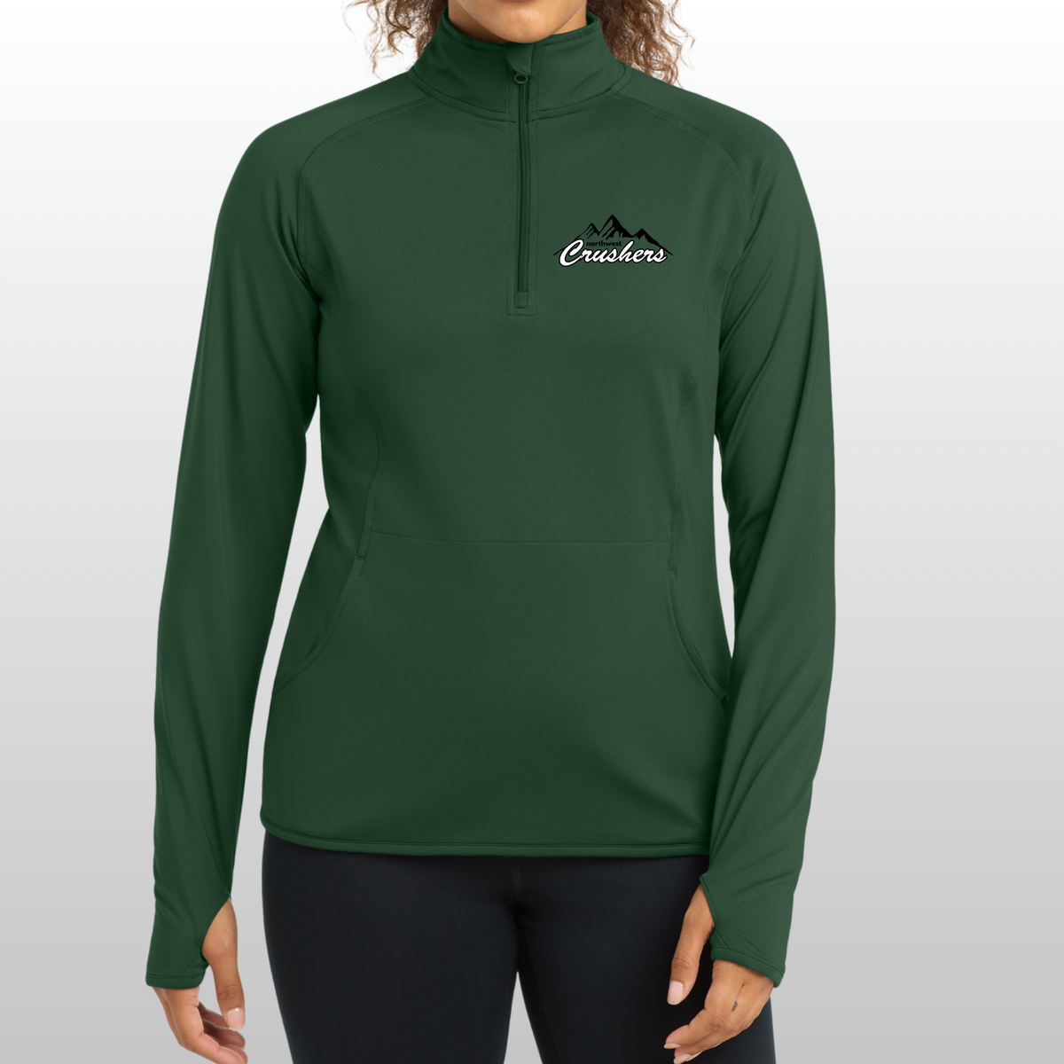 Northwest Crushers Womens Quarter Zip