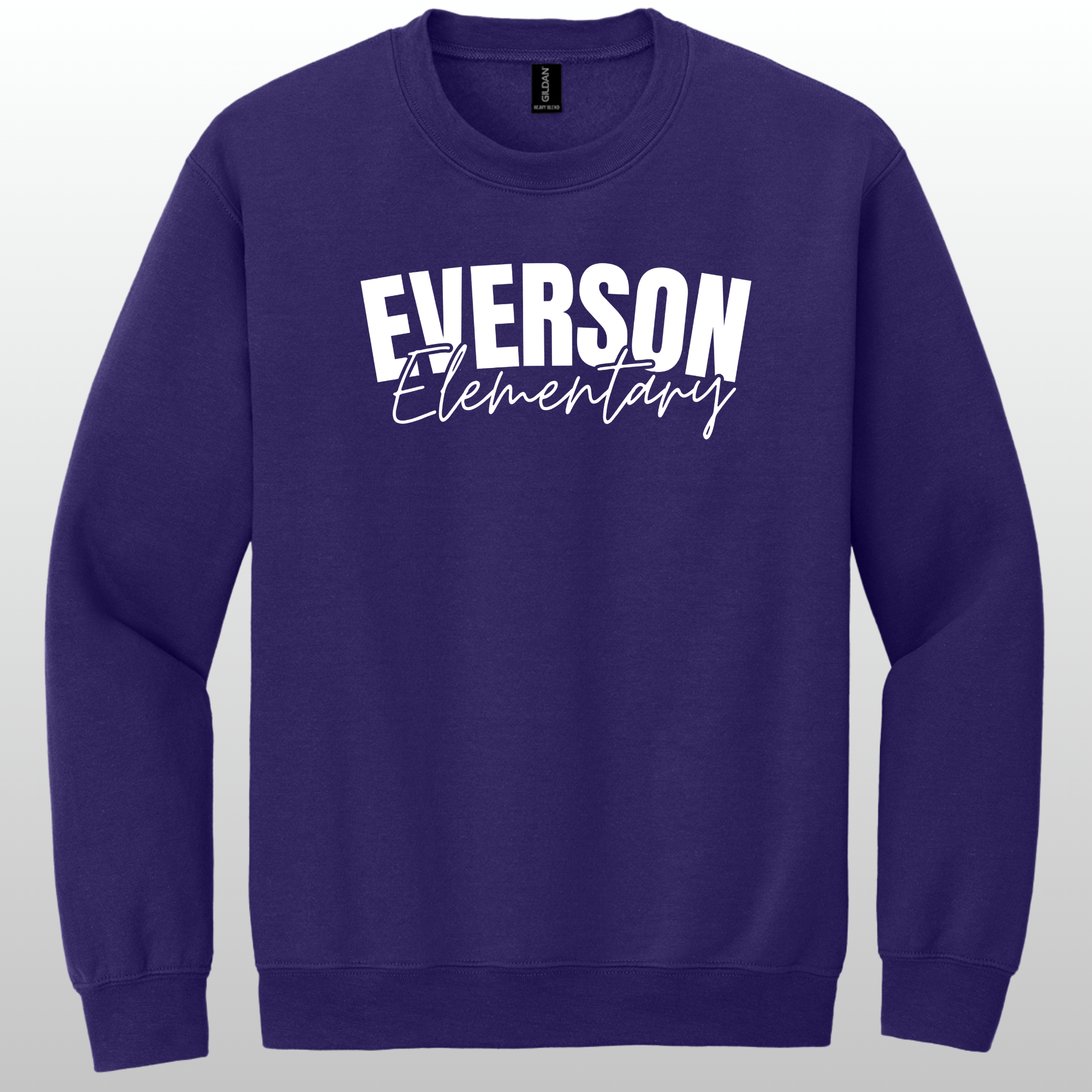 Everson Elementary Cursive Crewneck