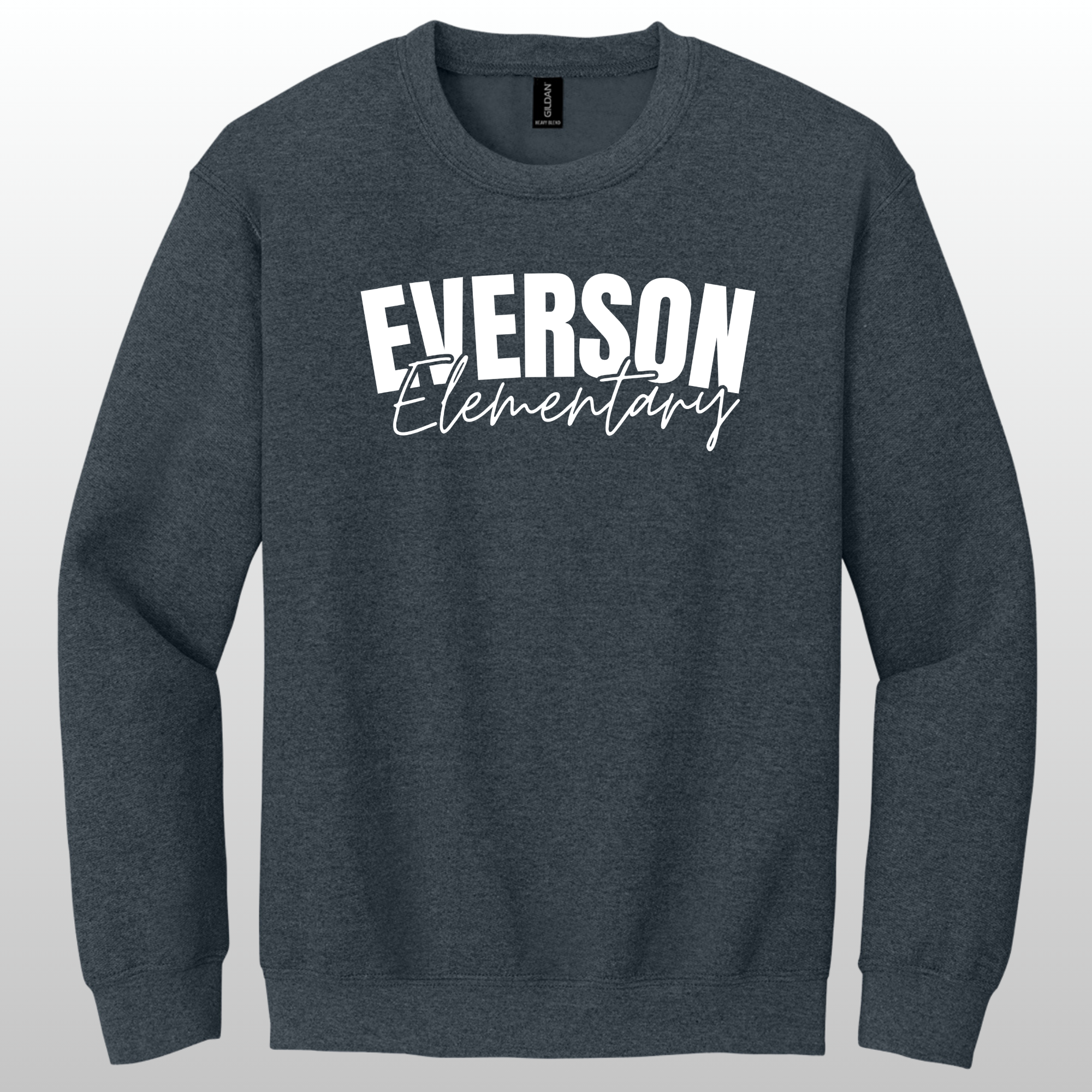 Everson Elementary Cursive Crewneck