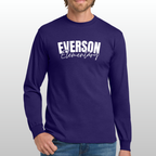 Everson Elementary Cursive Long Sleeve