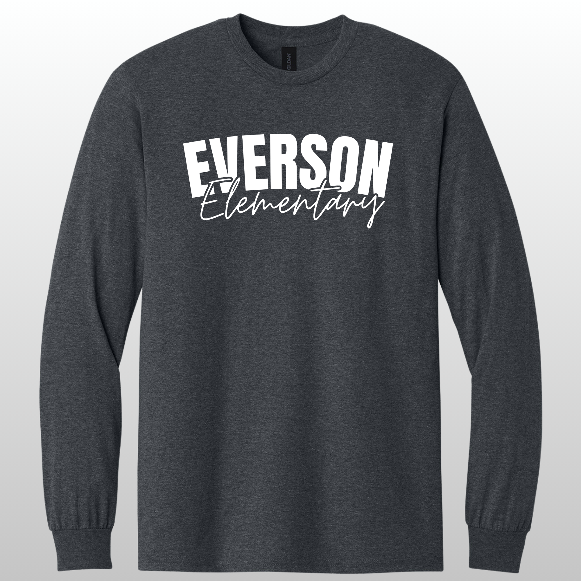 Everson Elementary Cursive Long Sleeve