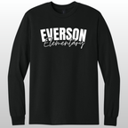 Everson Elementary Cursive Long Sleeve