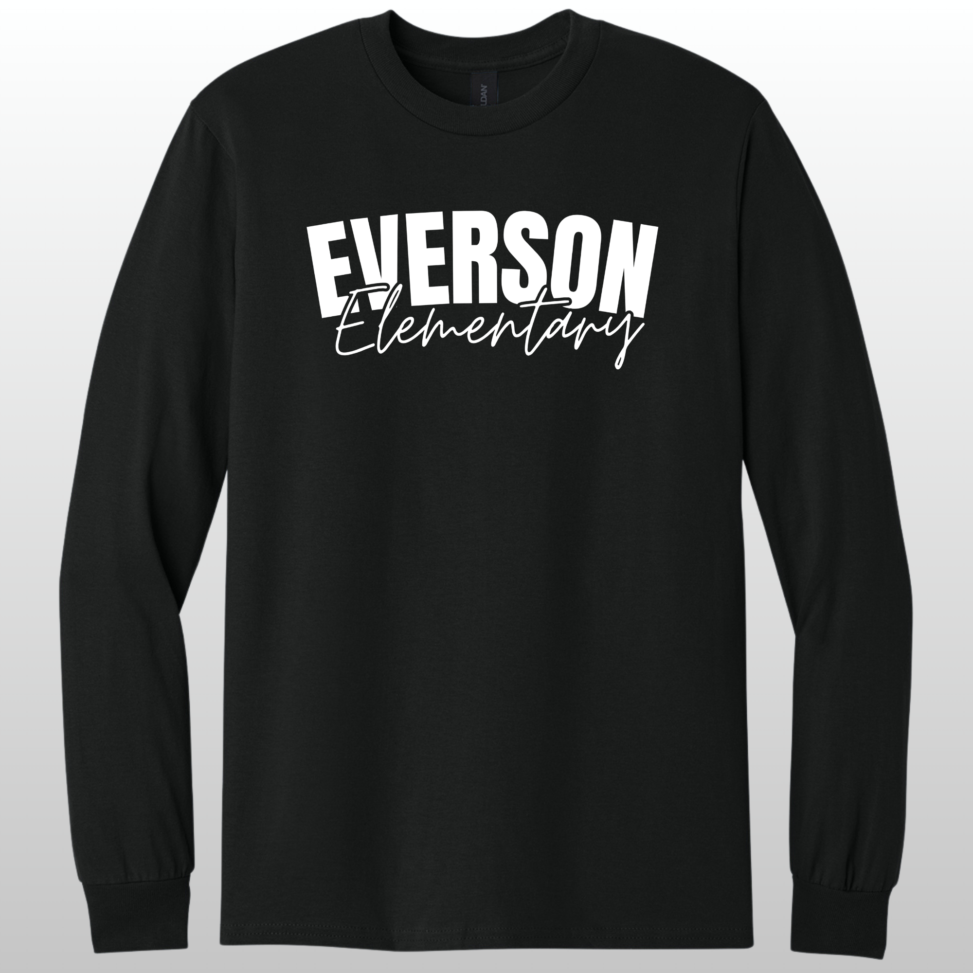 Everson Elementary Cursive Long Sleeve