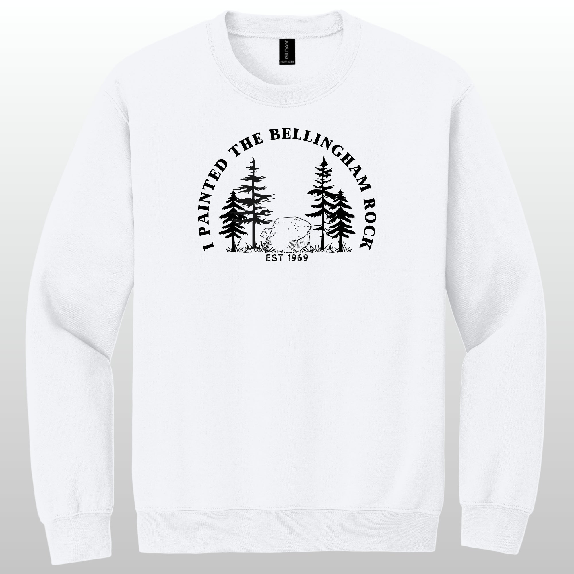 I Painted The Bellingham Rock - Crewneck
