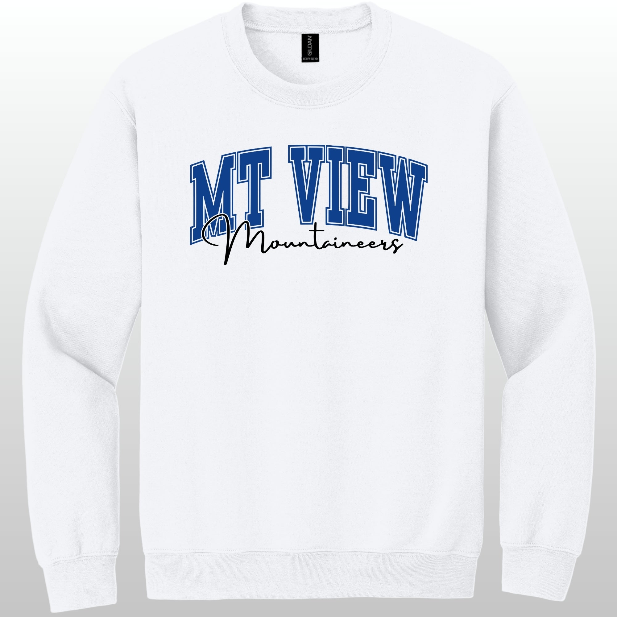 Mountain View Crewneck Cursive