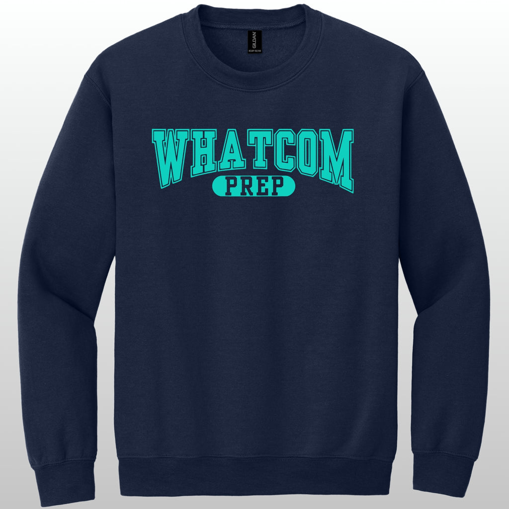 Whatcom Prep Baseball Crewneck 7A
