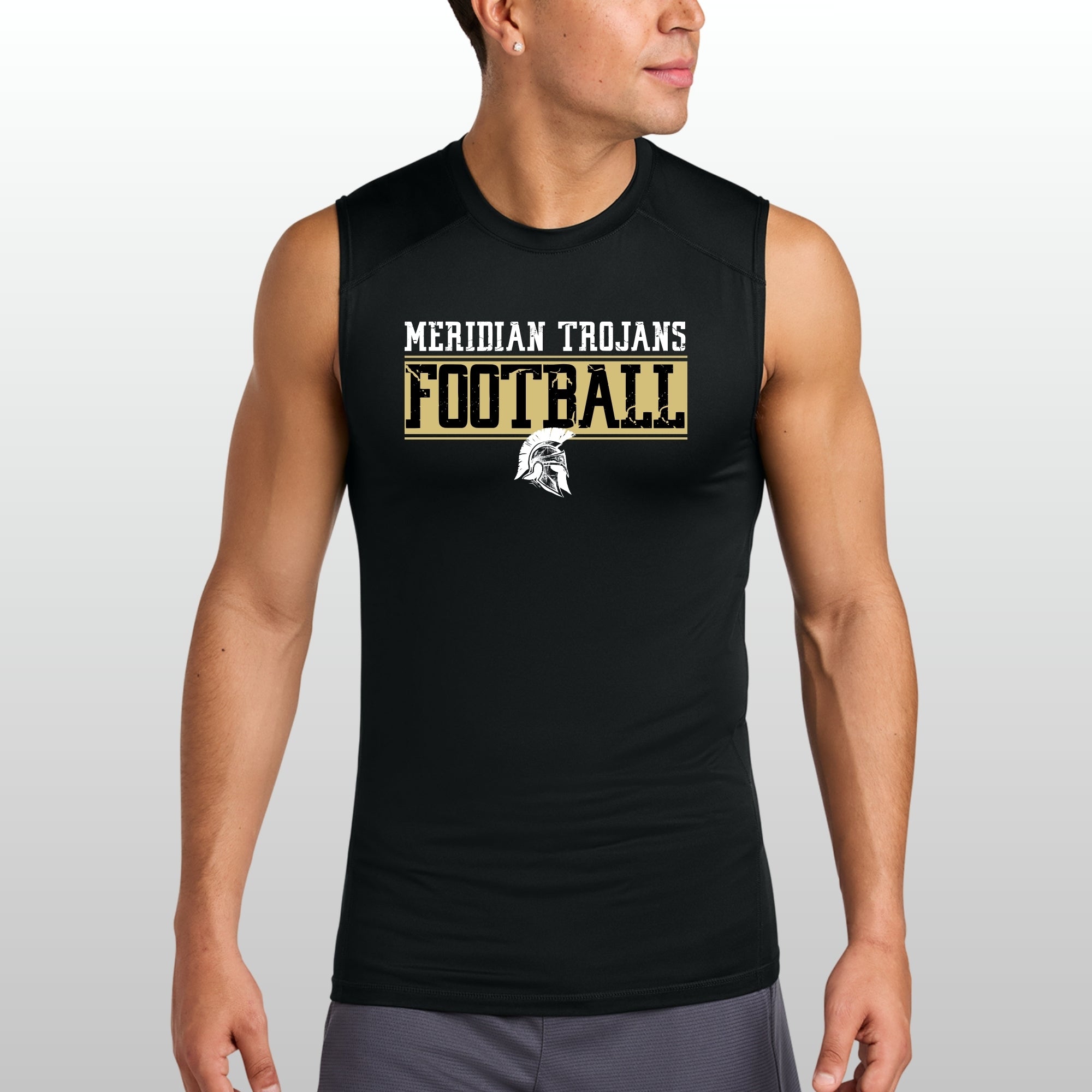 Meridian Football Sport Tek Compression Tank
