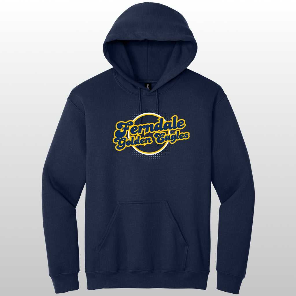 Ferndale Retro Circle Hoodie