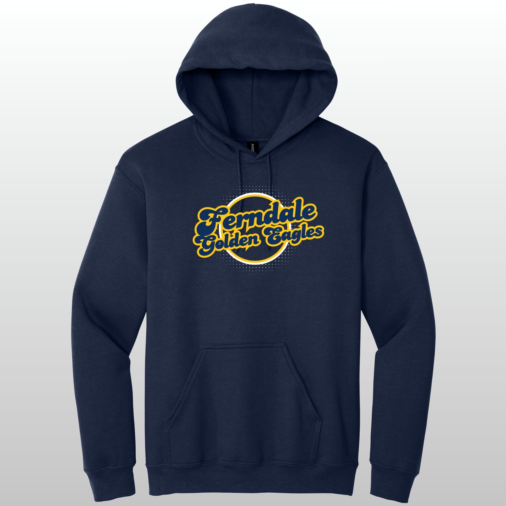 Ferndale Retro Circle Hoodie