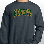 Geneva Glitter Embroidered Crewneck