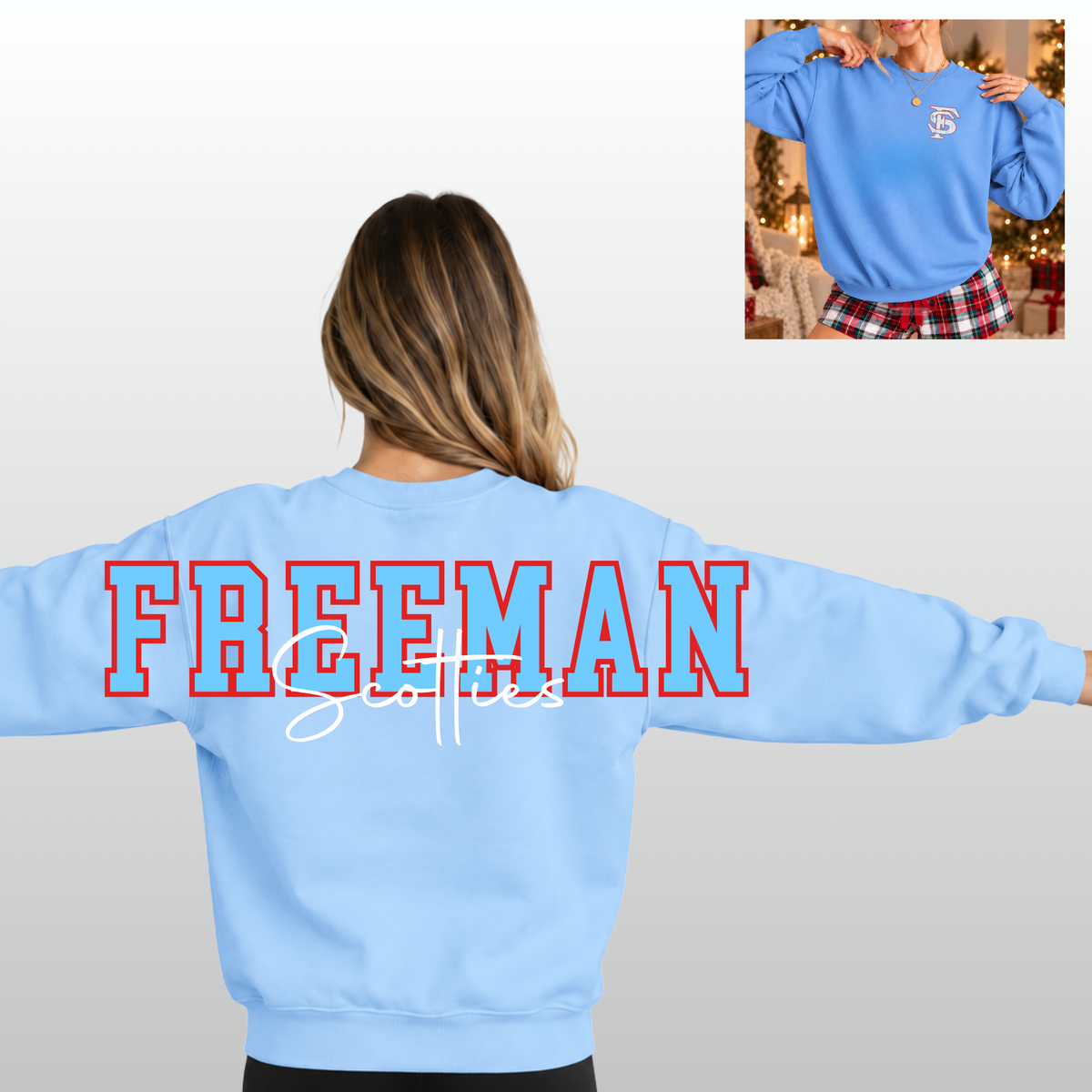 Freeman Scotties Crewneck Billboard #2