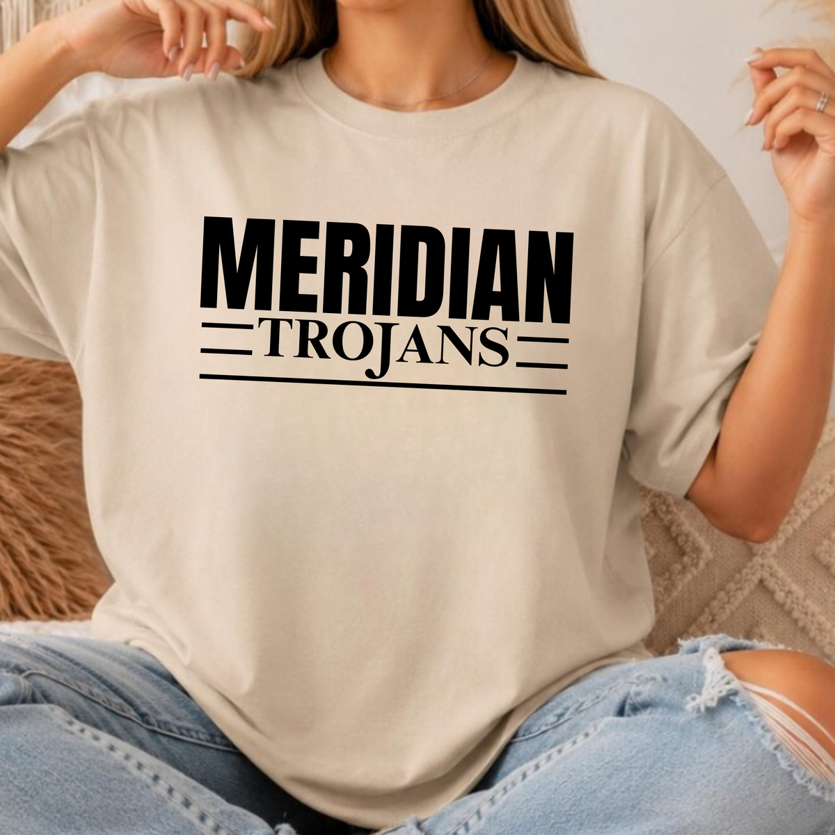 Trojan Throwback TShirt