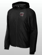 Wolverines Raglan Men's Wind Resistant & Water-Repellent Hooded Jacket