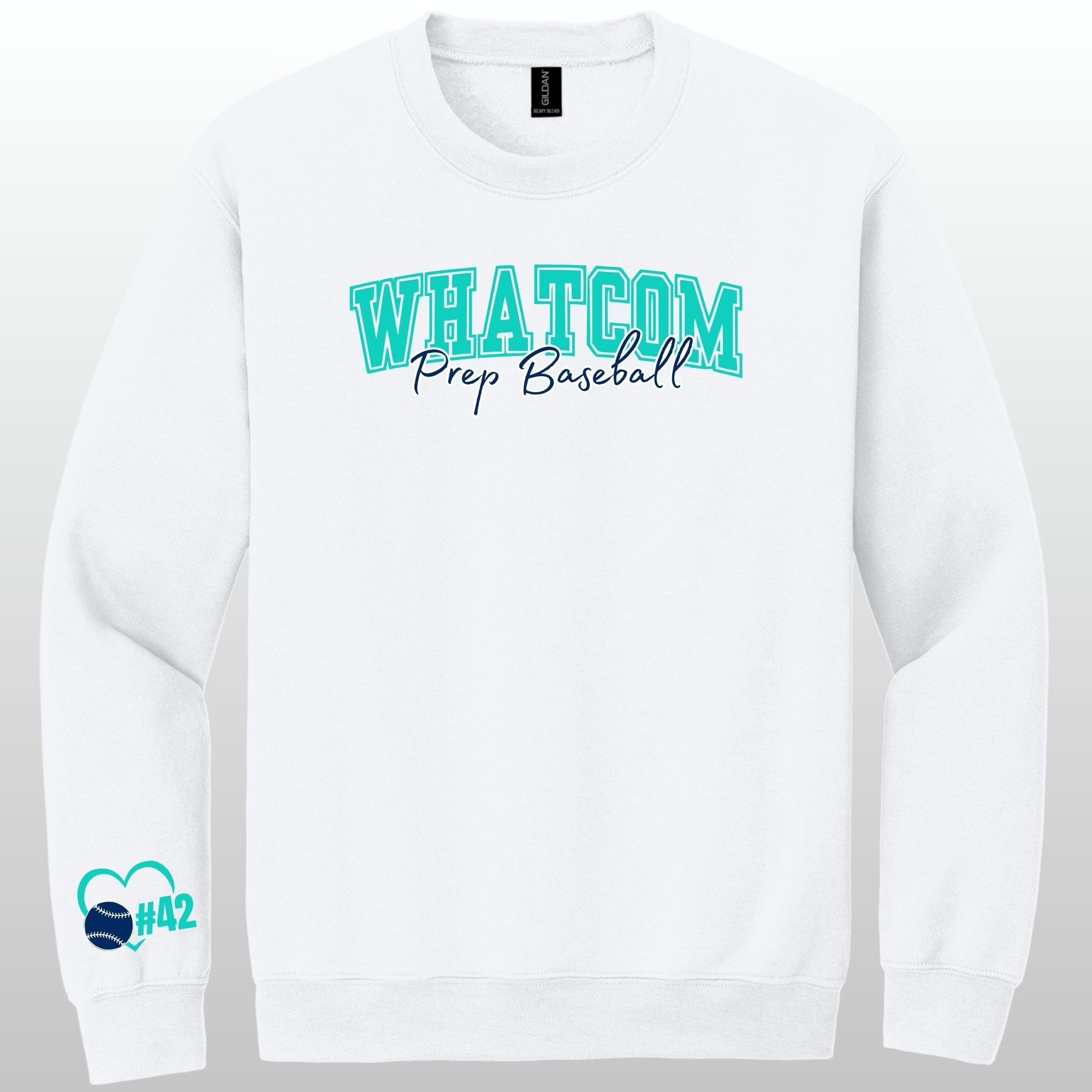 Whatcom Prep Baseball Crewneck 7b