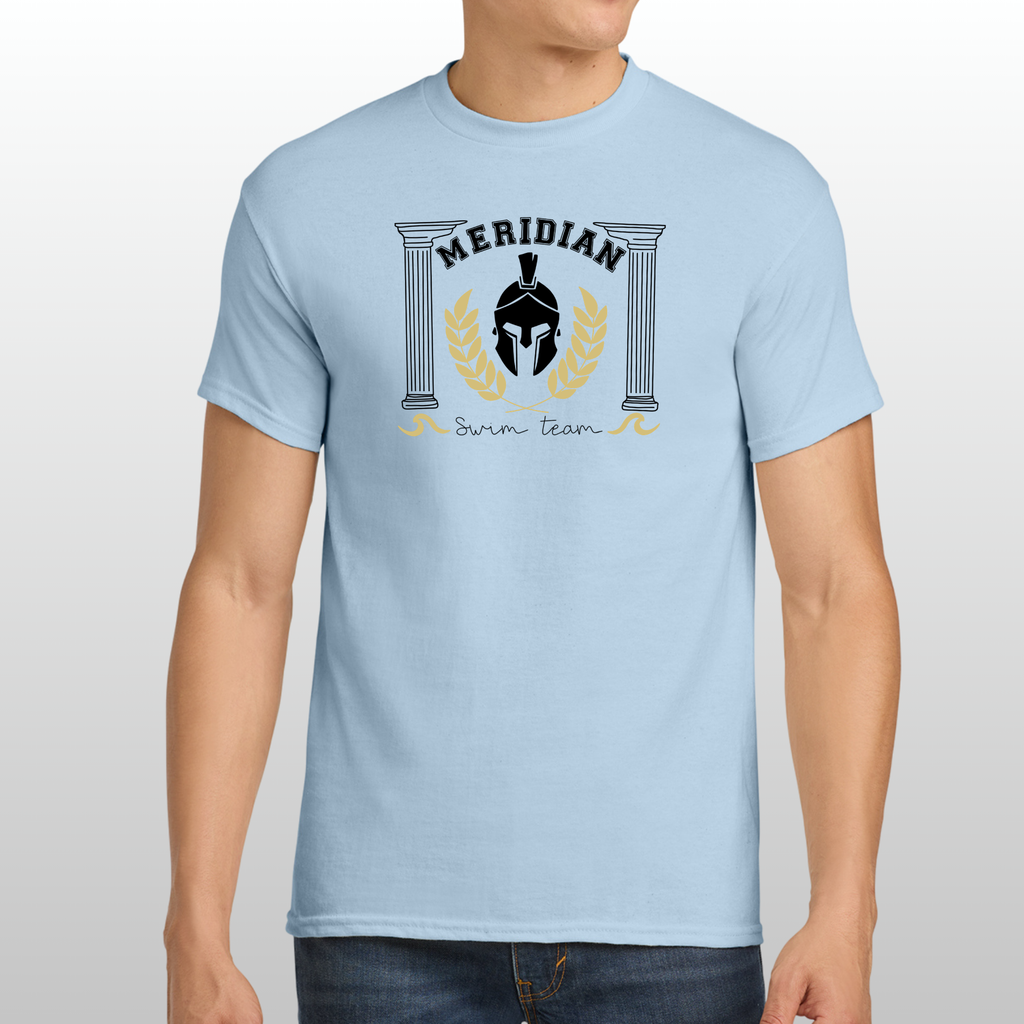 Ferndale-Meridian Swim t-shirt with glitter names