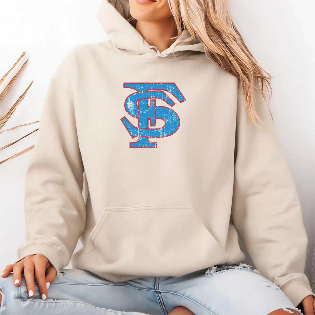Freeman Scotties Hoodie Distressed