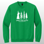 Sloth Crewneck 4Trees
