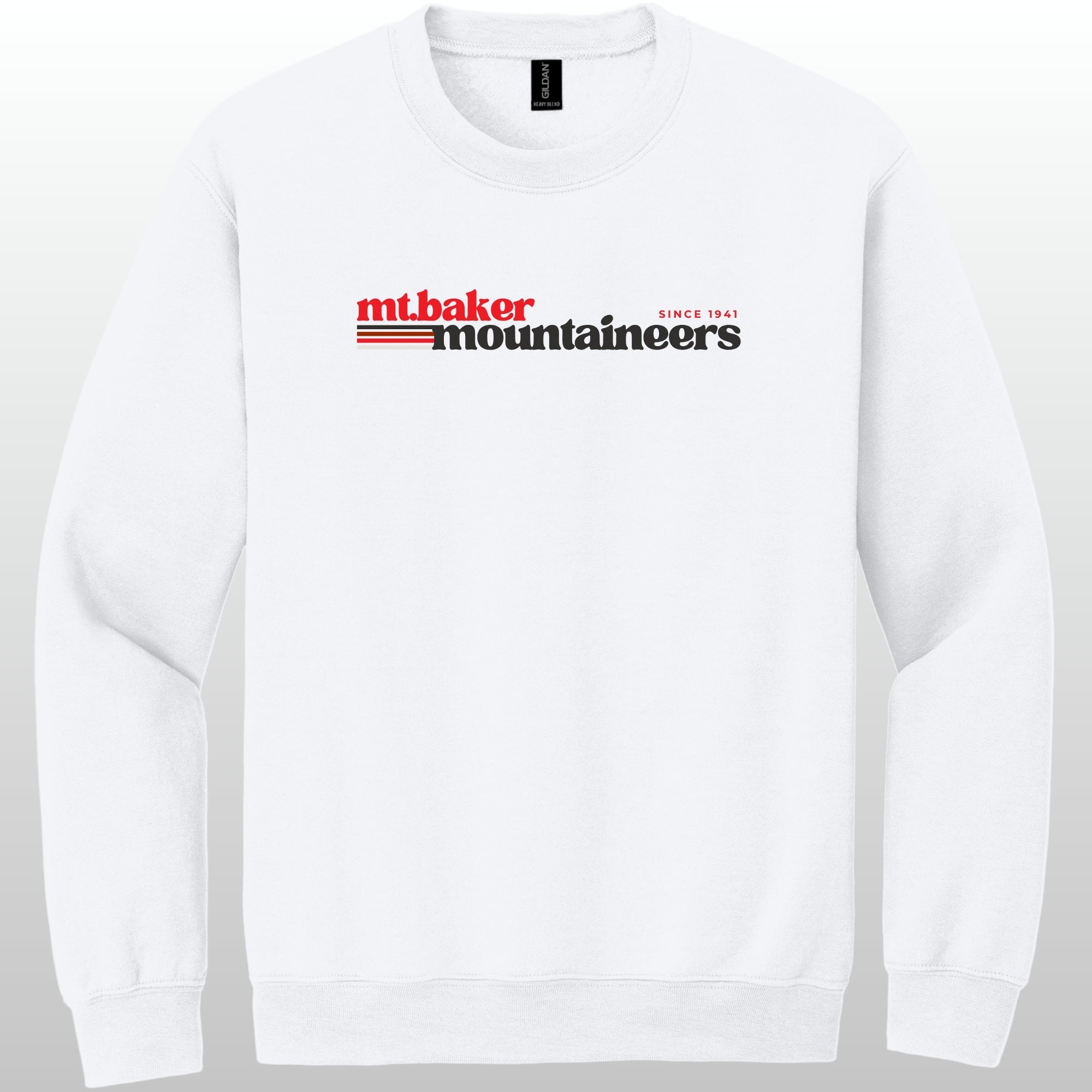 Mt Baker Retro Crewneck