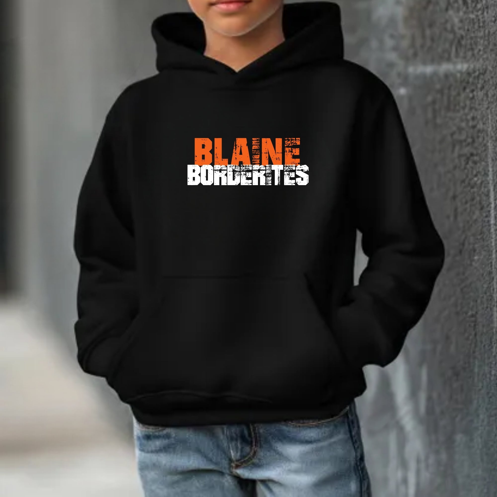 Blaine Borderites Grunge Hoodie