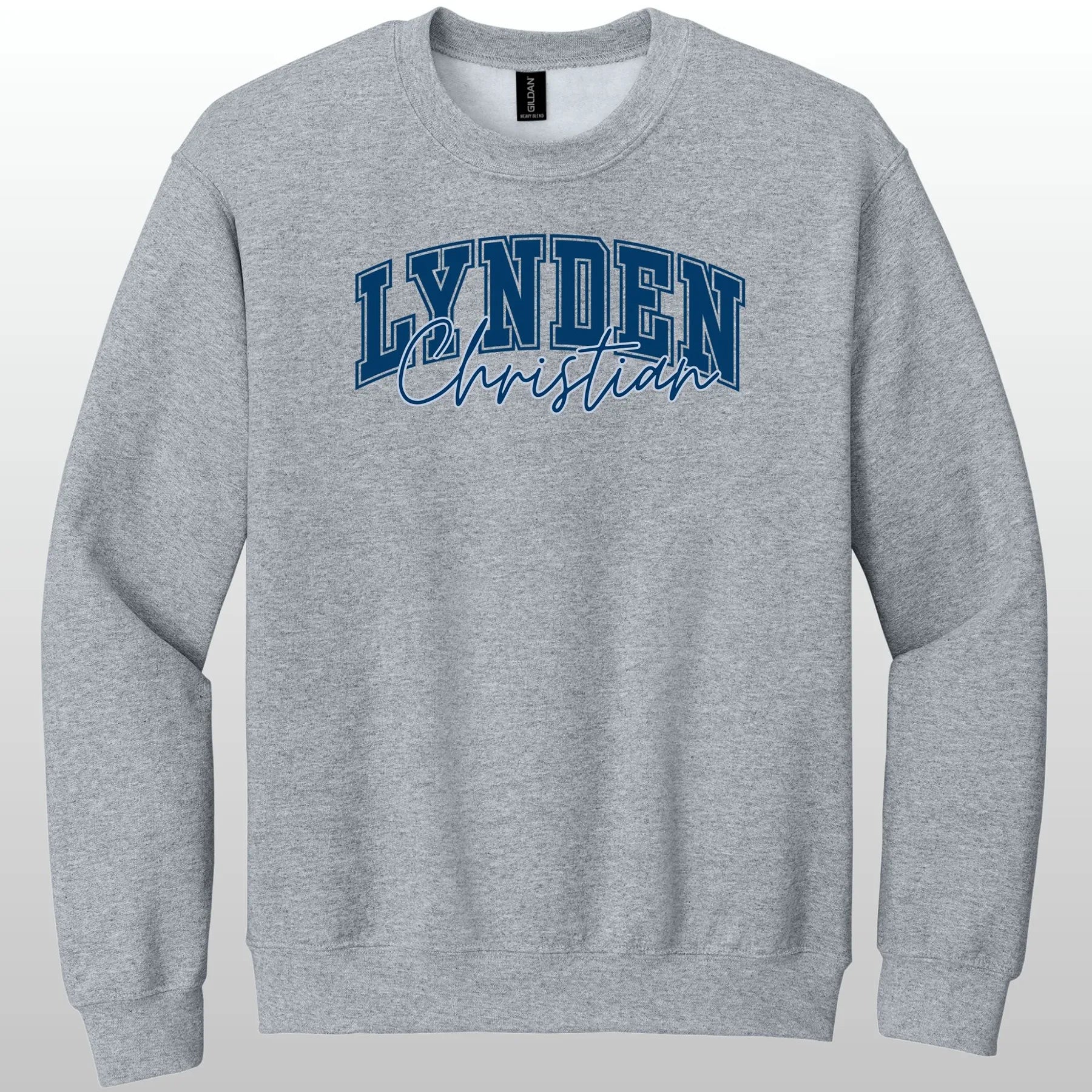 Lynden Christian Cursive Crewneck Sweatshirt