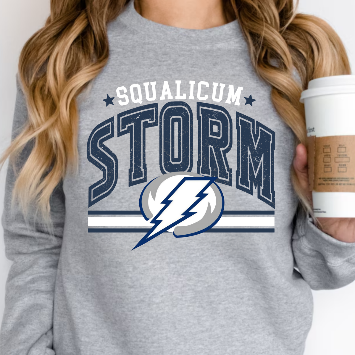 Squalicum Crewneck Grunge