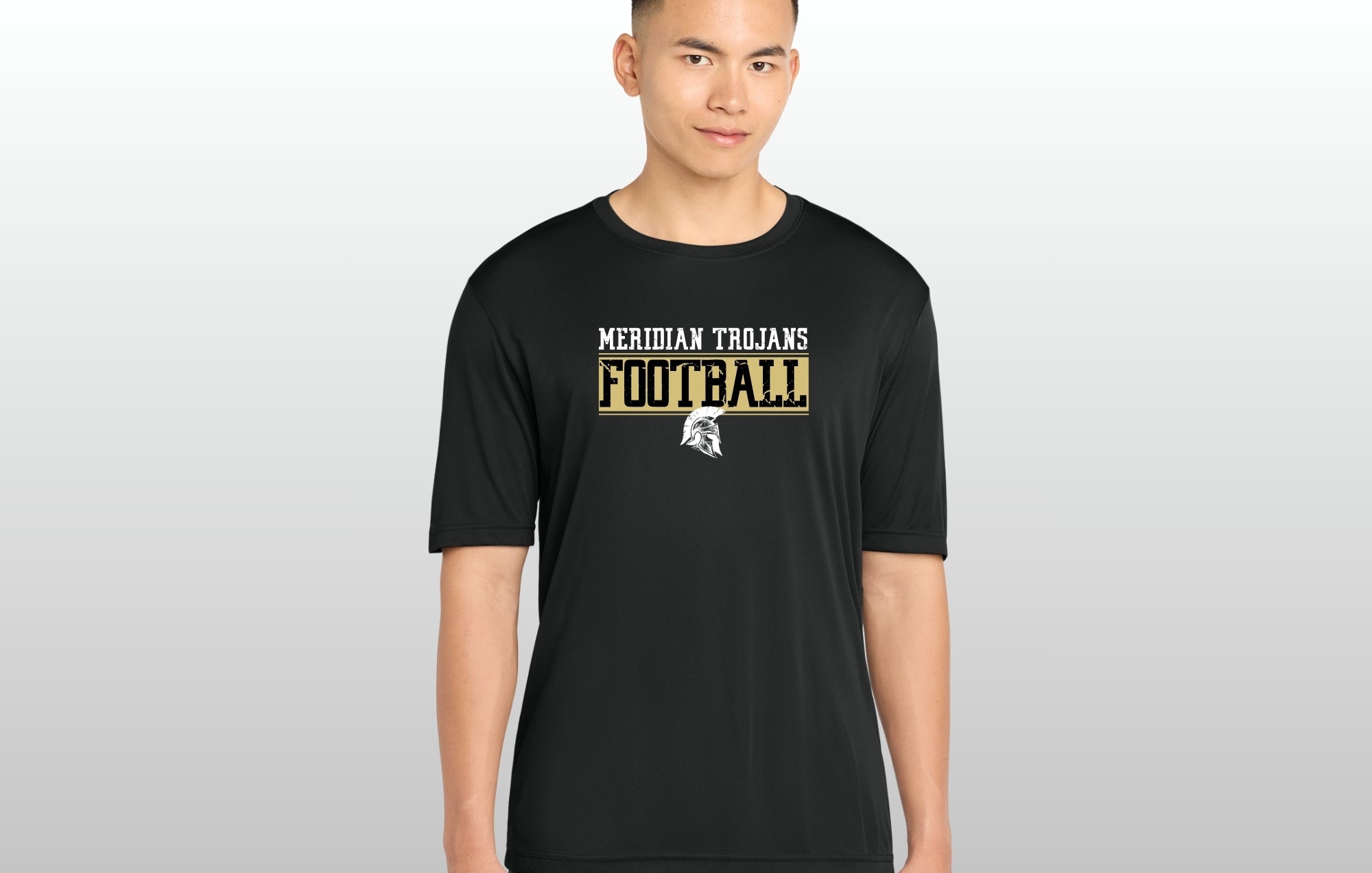 Meridian Football Sport Tek PosiCharge Tee
