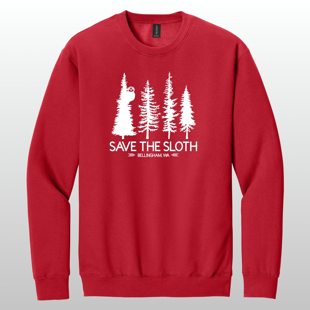 Sloth Crewneck 4Trees