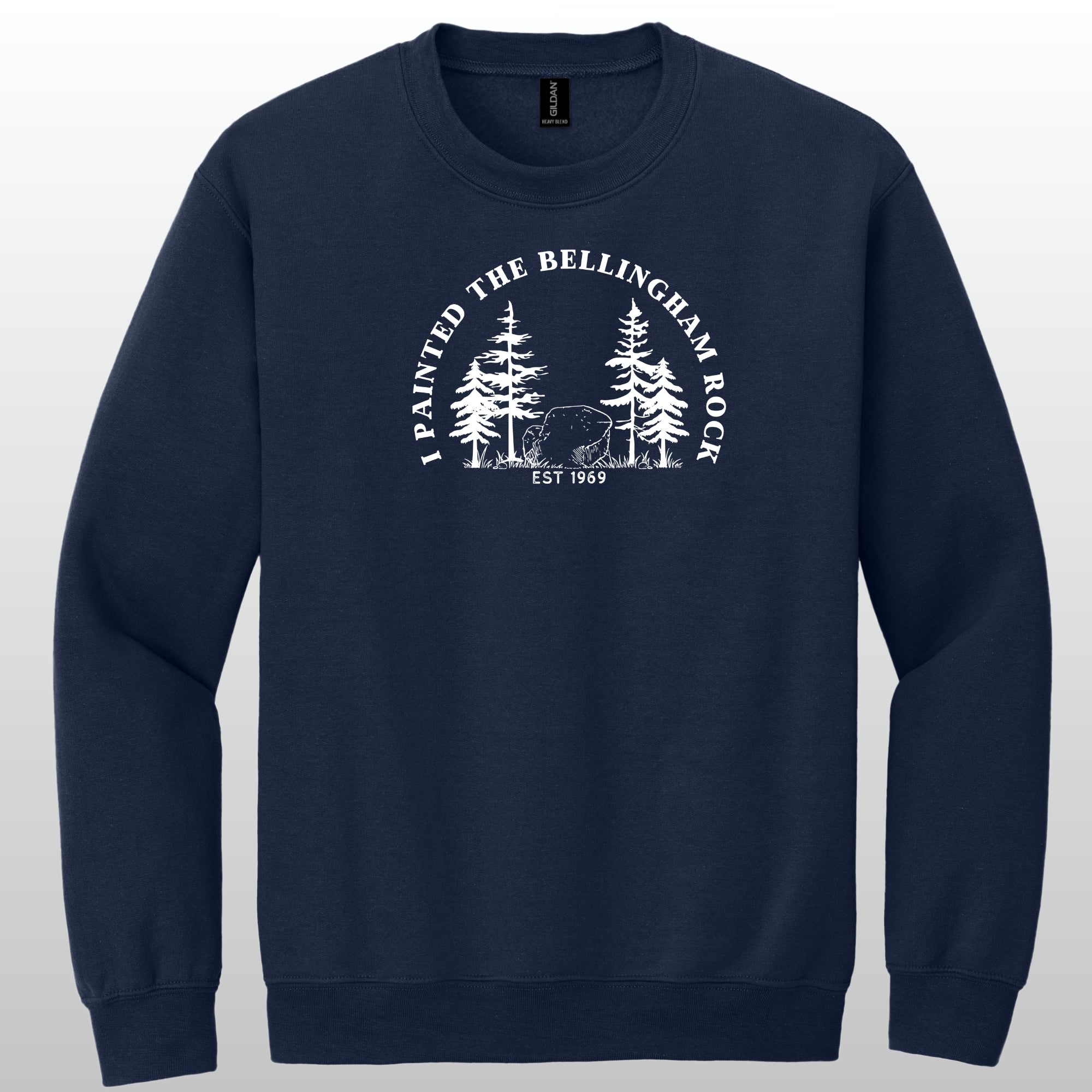 I Painted The Bellingham Rock - Crewneck
