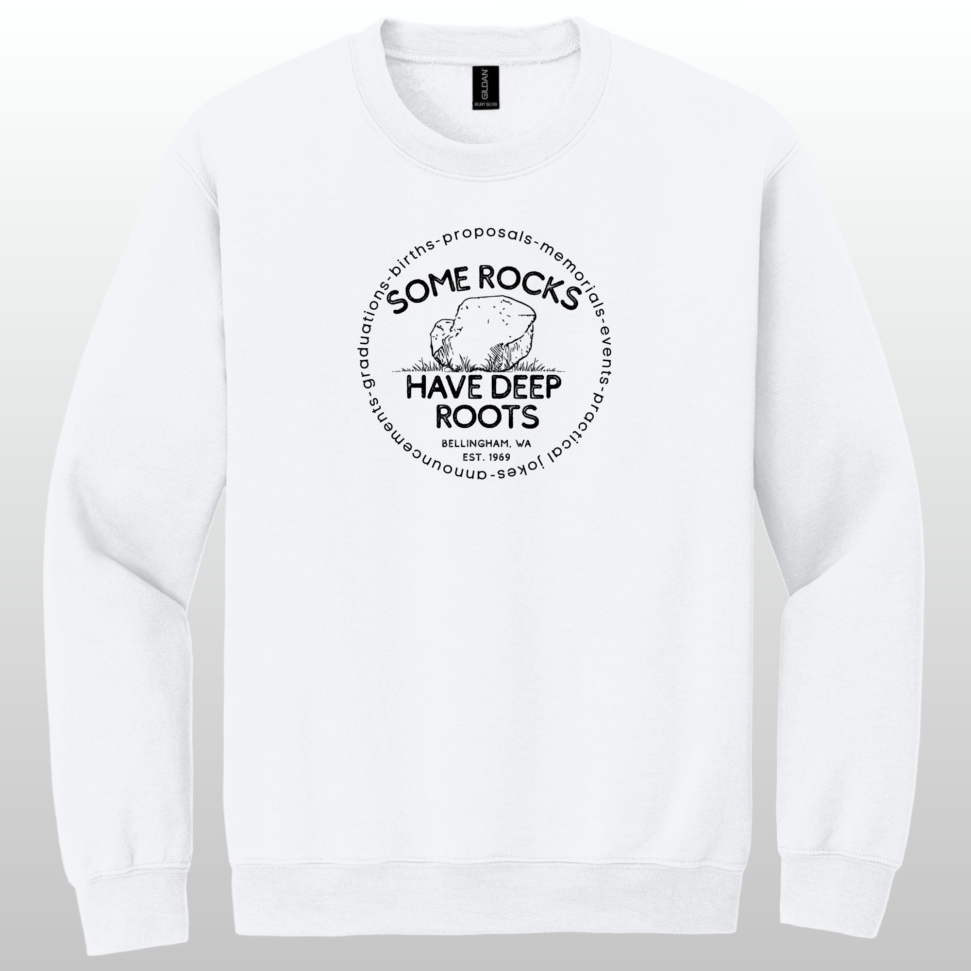 Some Rocks Have Deep Roots - Crewneck