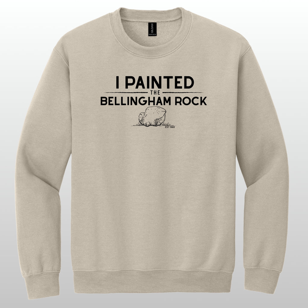 I Painted The Bellingham Rock #5 - Crewneck