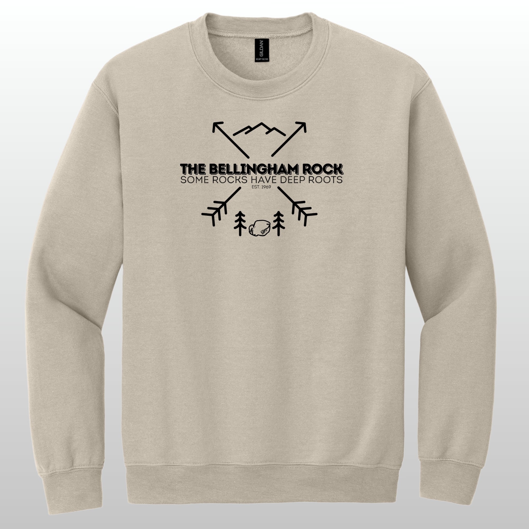 The Bellingham Rock - Arrows Crewneck