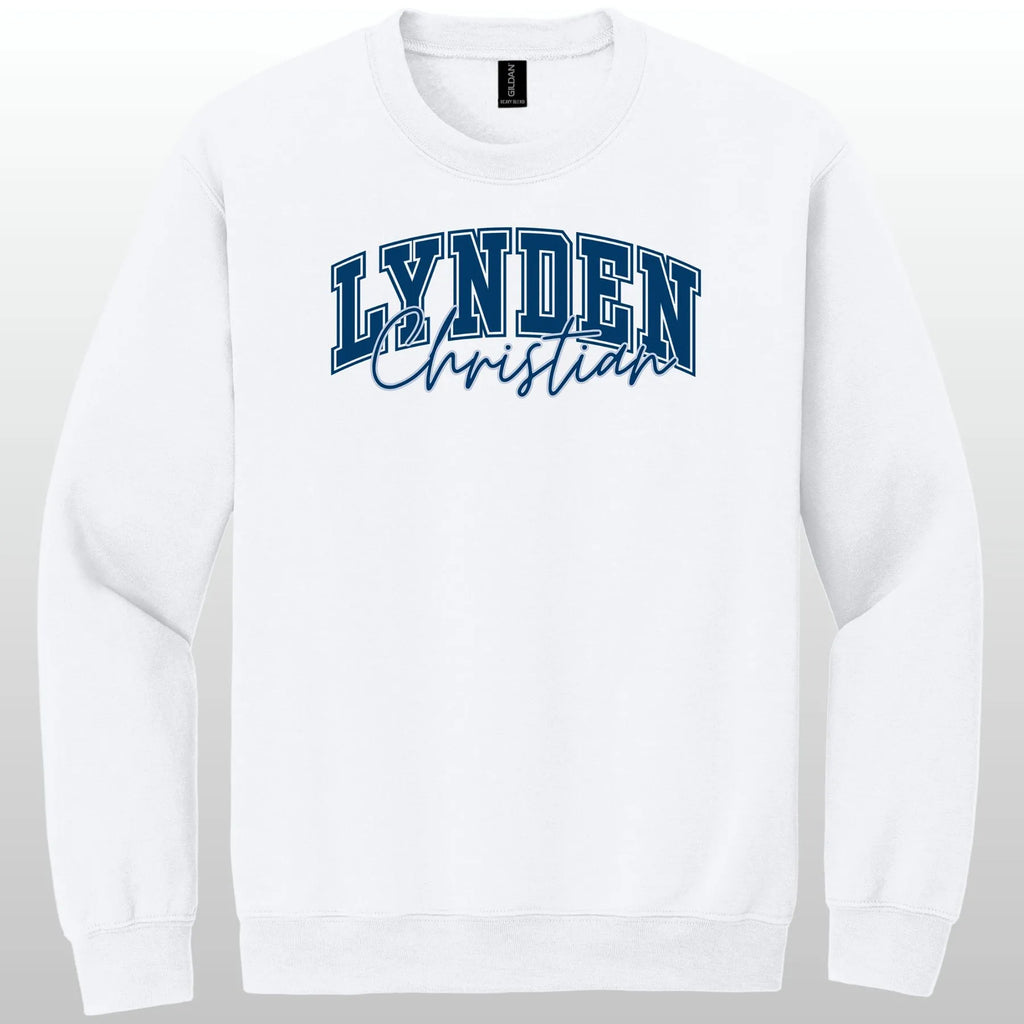 Lynden Christian Cursive Crewneck Sweatshirt