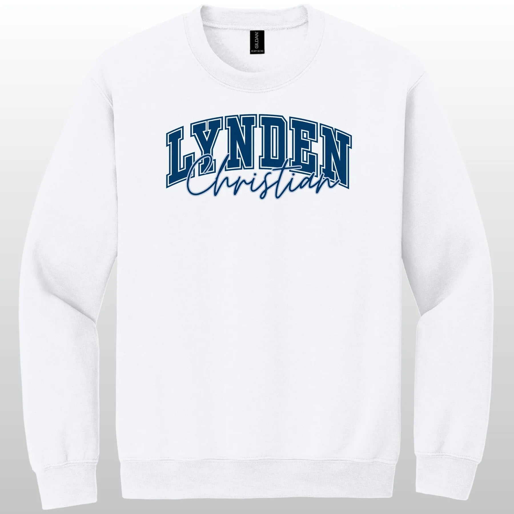 Lynden Christian Cursive Crewneck Sweatshirt