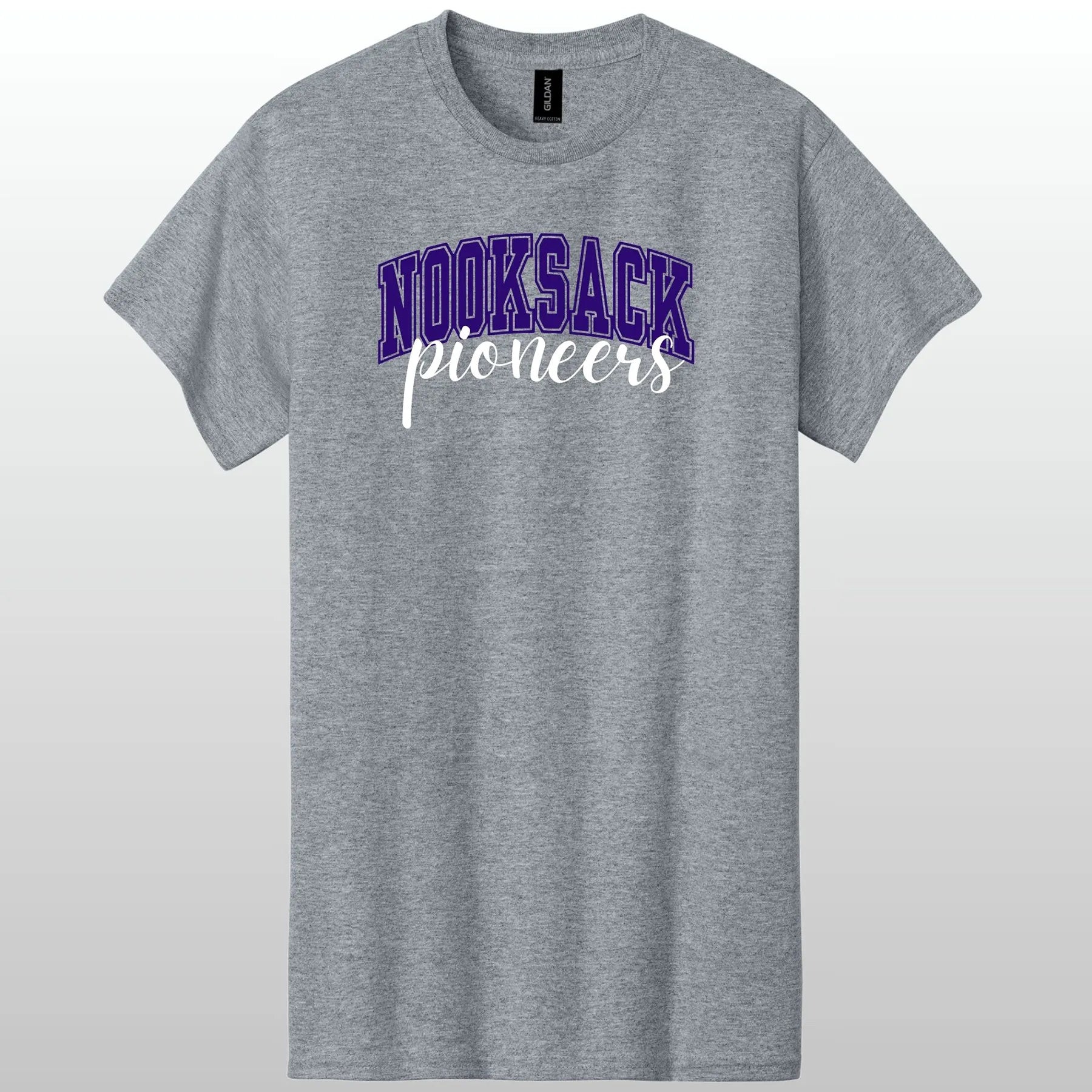 Nooksack Pioneers Cursive Shirt