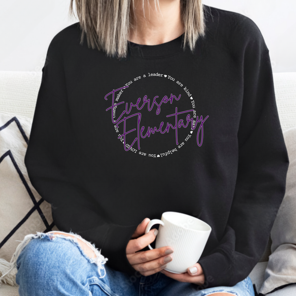 Everson Elementary Circle Crewneck