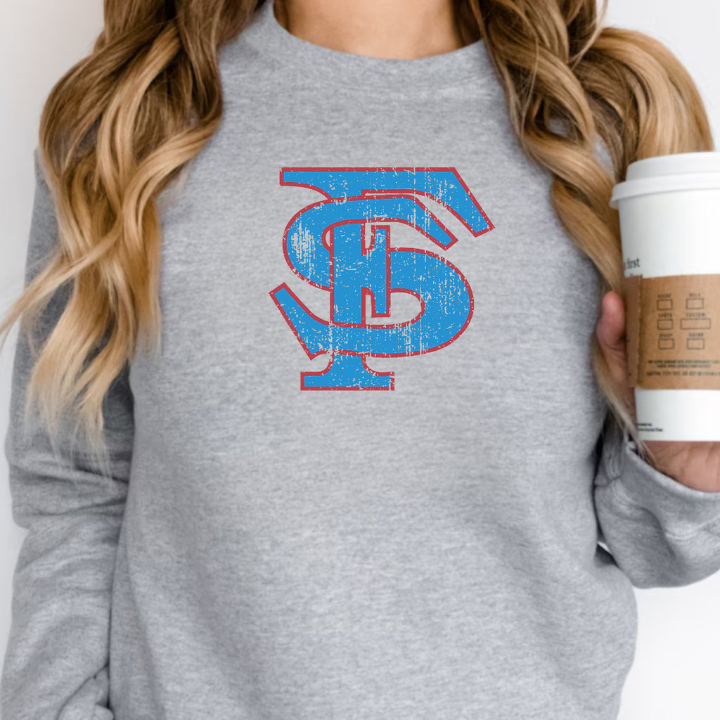 Freeman Scotties Crewneck Distressed