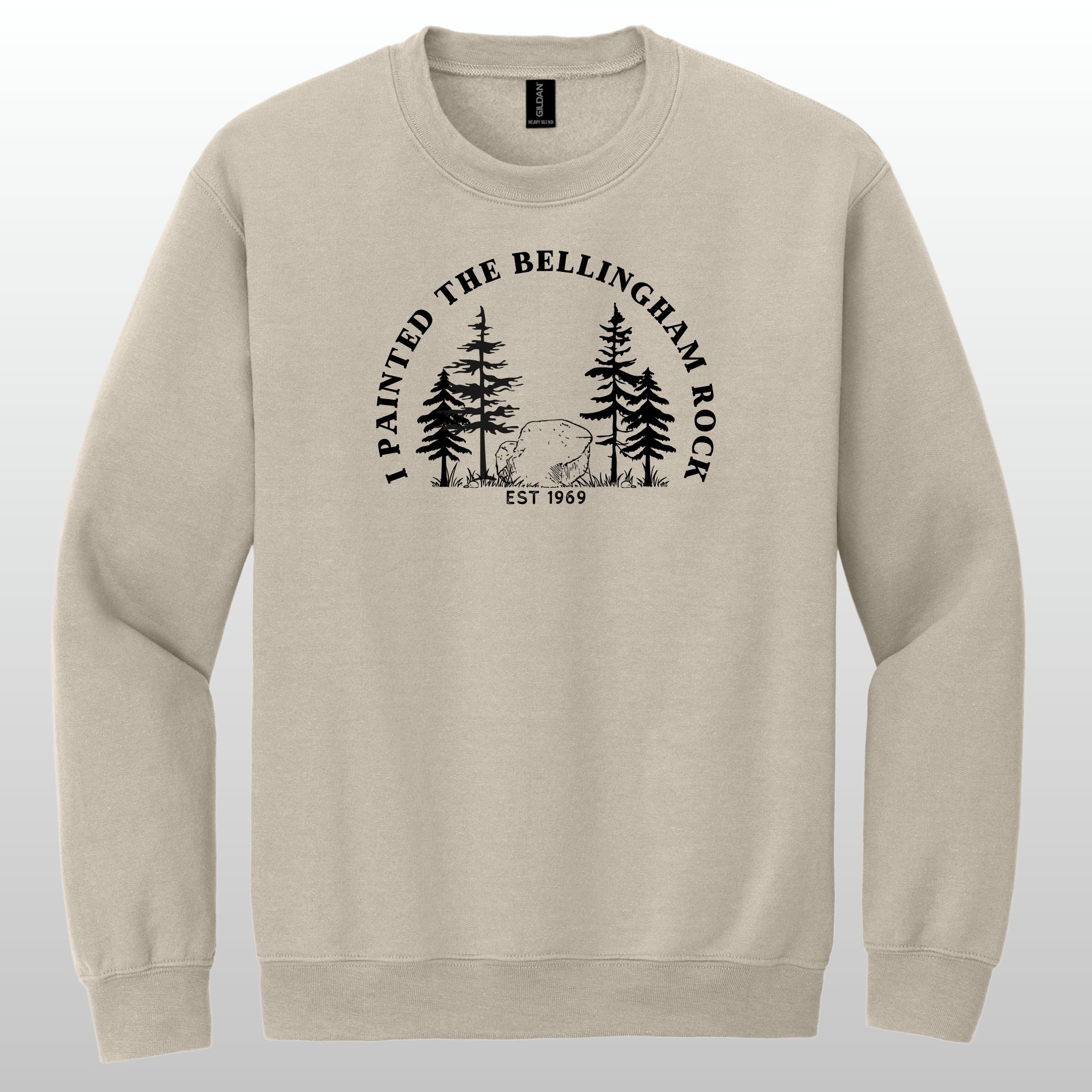 I Painted The Bellingham Rock - Crewneck