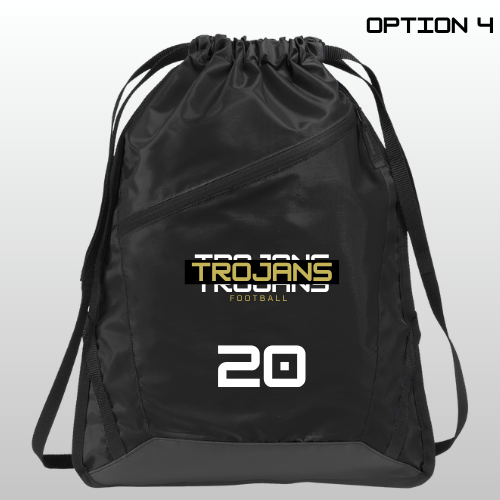Trojan Football Cinch Bag