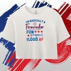 Firecracker-Fun-Gorgeous-Loud (Crop Top)
