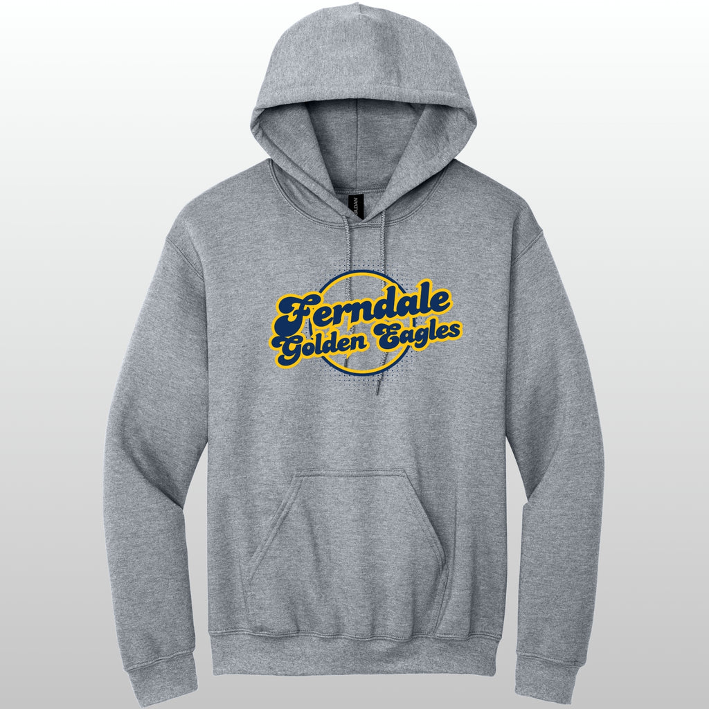 Ferndale Retro Circle Hoodie