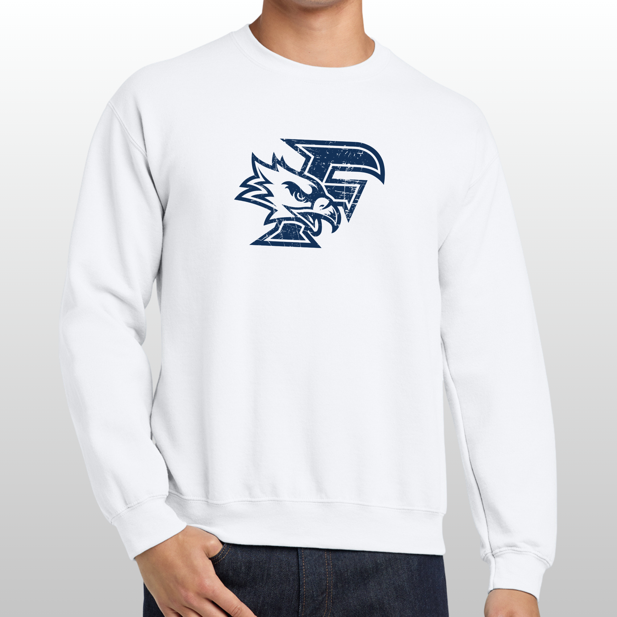 Ferndale Distressed Crewneck