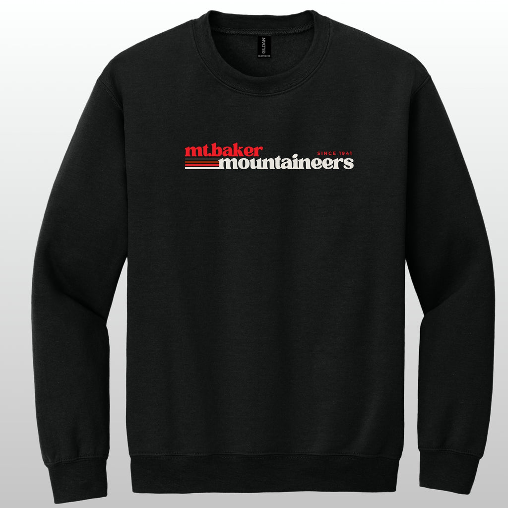 Mt Baker Retro Crewneck