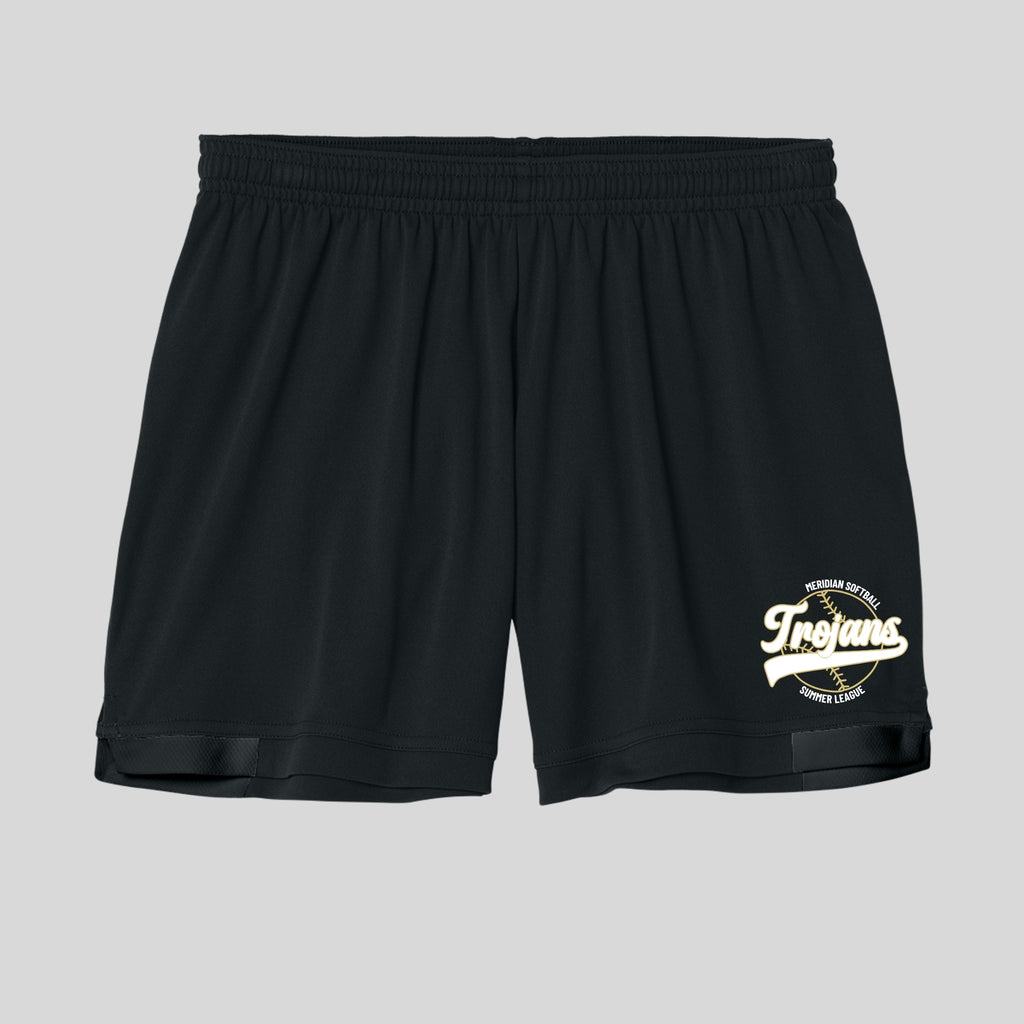 Sport Tek Women's Senior League Shorts