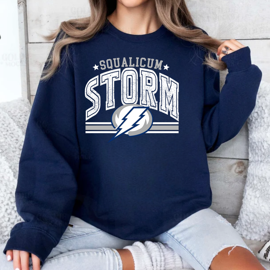 Squalicum Crewneck Grunge
