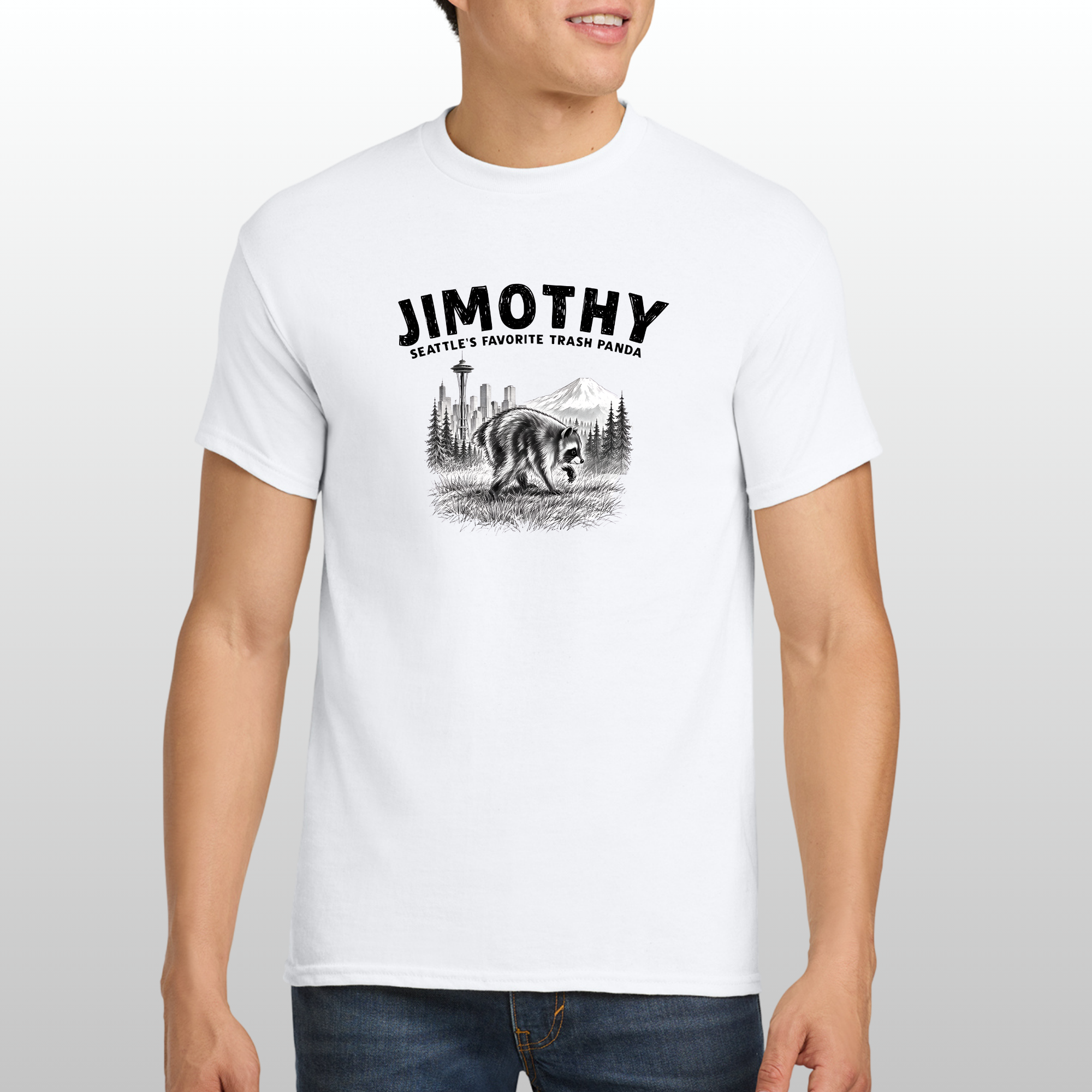 Jimothy Seattle's Favorite Trash Panda T-Shirt